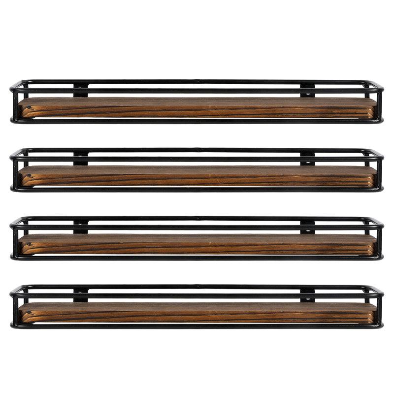 Wayfair 5 Jar Solid Wood Spice Rack (Set of 4)