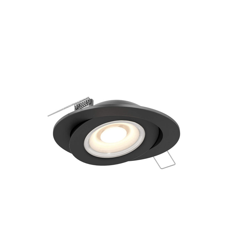 Wayfair 6" Flat Recessed LED Panel Light FGM6-CC-BK