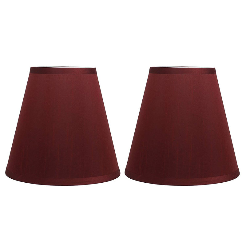 Wayfair 7'' H x 9'' W Silk Empire Lamp Shade (Set of 2)