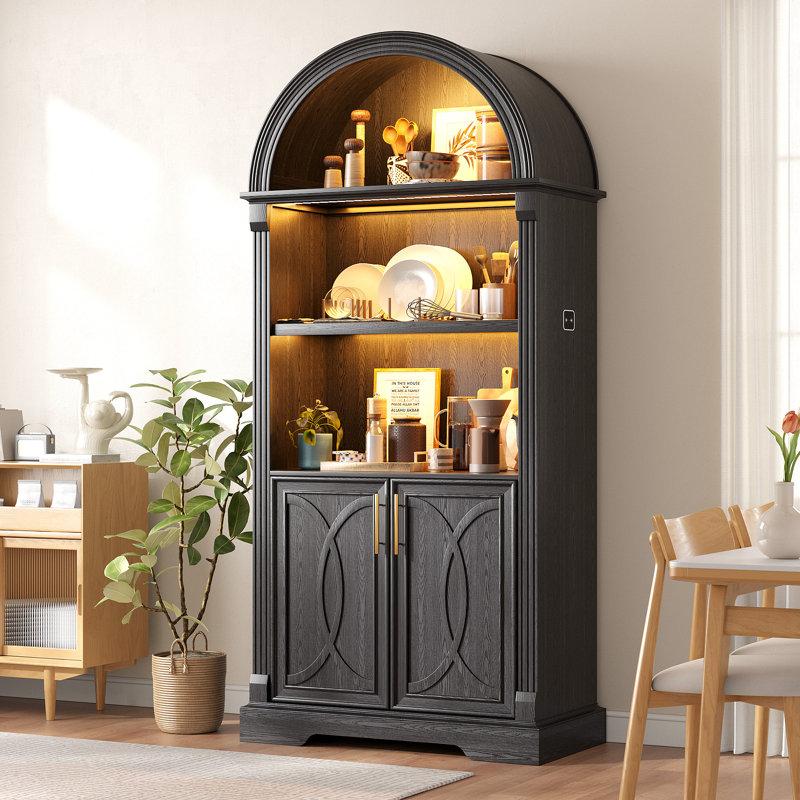 Wayfair 70''H X 31.4''W Arched Dining Hutch