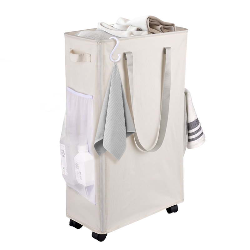 Wayfair 75L Laundry Basket With Wheel