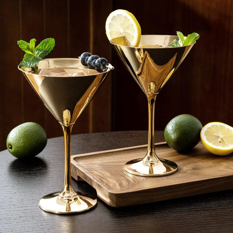 Wayfair 8 Oz. Martini Glasses (Set Of 4)