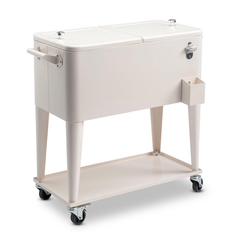 Wayfair 80 Qt. Outdoor Rolling Cooler Cart