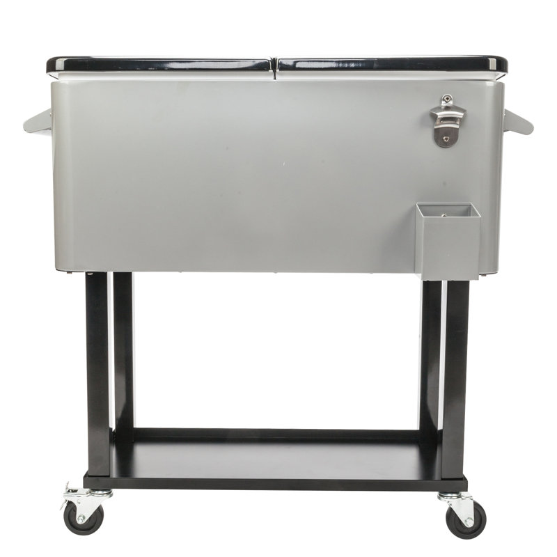 Wayfair 80 Qt. Outdoor Rolling Cooler Cart