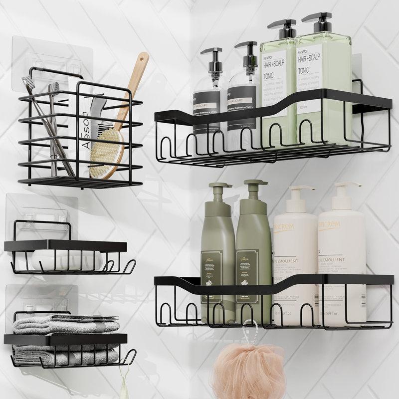 Wayfair Adhesive Stainless Steel Shower Caddy