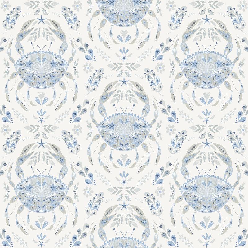 Wayfair Adonica Peel & Stick Damask Roll