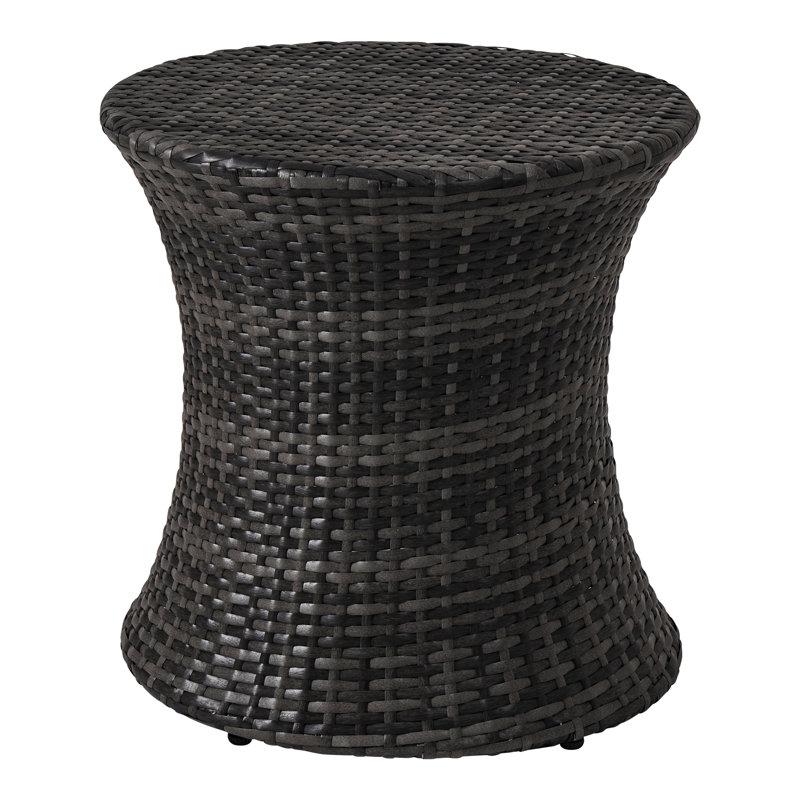 Wayfair Aghilas Wicker Side Table