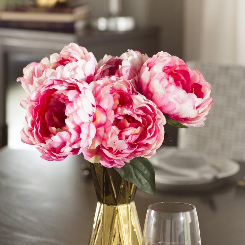 Wayfair Alani 20" Artificial Peony Bunch