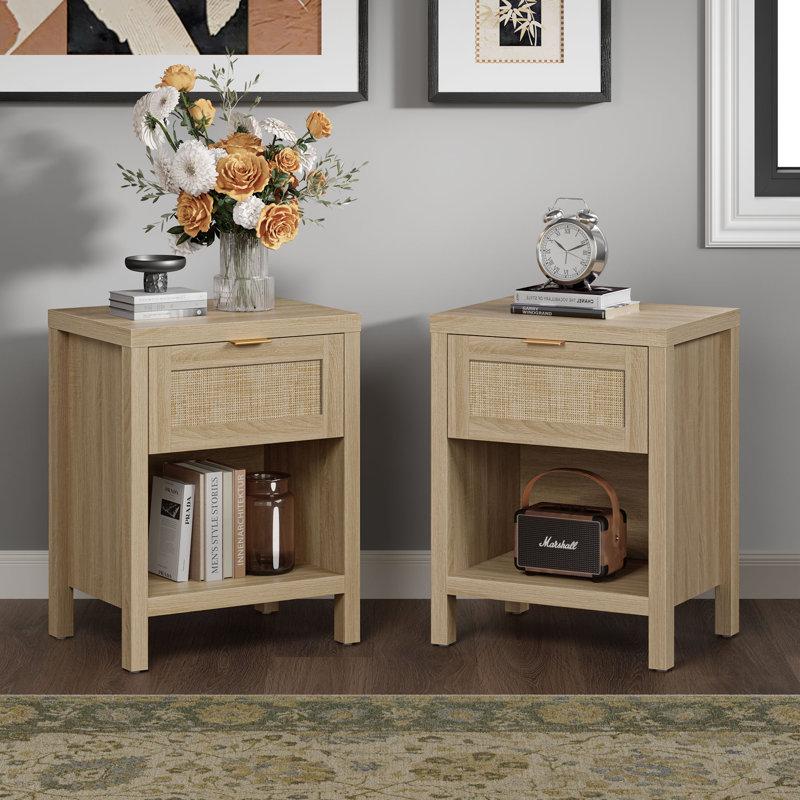 Wayfair Alayha 19.7'' W Nightstand (Set Of 2)
