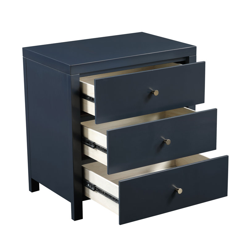 Wayfair Alaynie 3-drawer Nightstand - Set Of 2