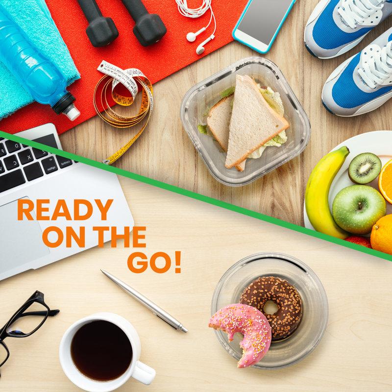 Wayfair Alisynn 35oz. Glass Food Storage Container