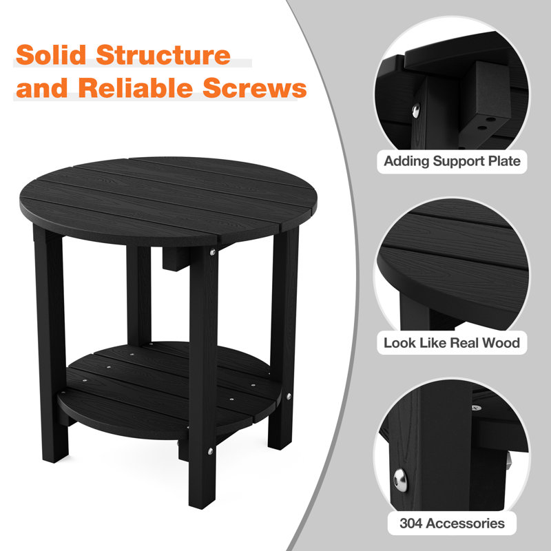 Wayfair Allurine Classic Outdoor Side Table