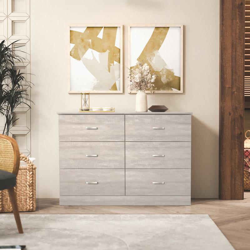 Wayfair Allyannah 47.0'' W 6 - Drawer Dresser