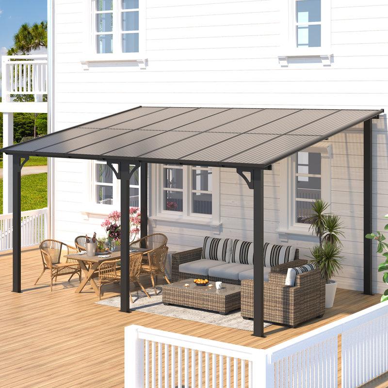 Wayfair Aluminum Pergola With Canopy