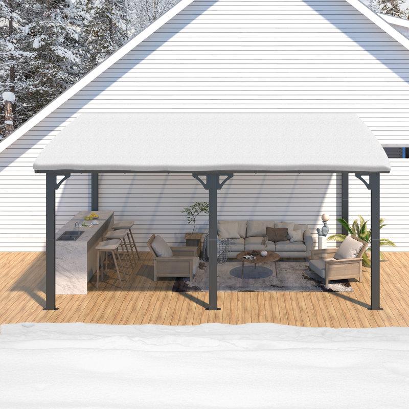 Wayfair Aluminum Pergola with Canopy