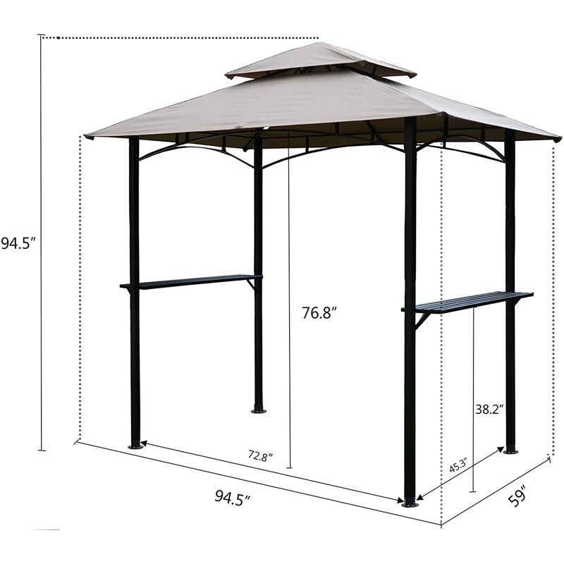 Wayfair Andra Soft Top BBQ Canopy
