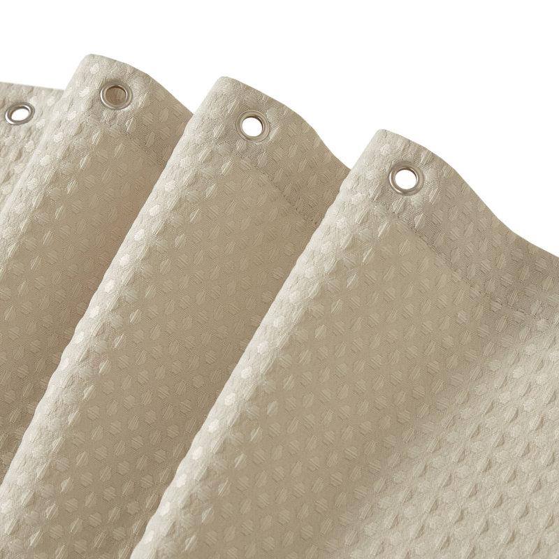 Wayfair Arbor Waffle Shower Curtain