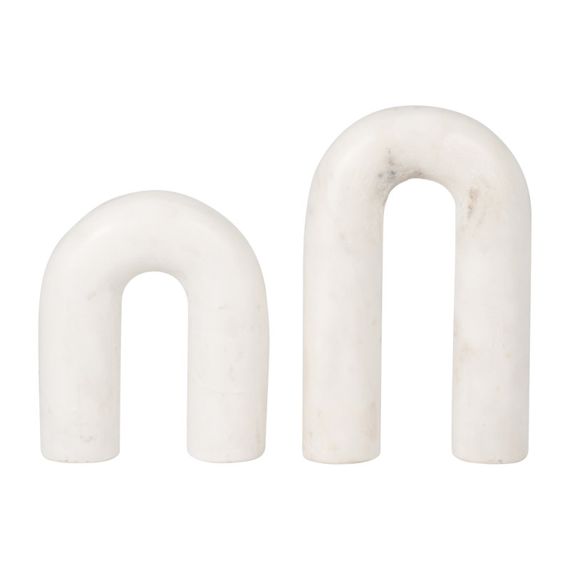 Wayfair Arched Marble Horseshoe Sculpture Decor
