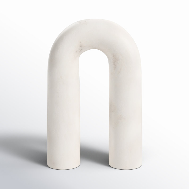 Wayfair Arched Marble Horseshoe Sculpture Decor