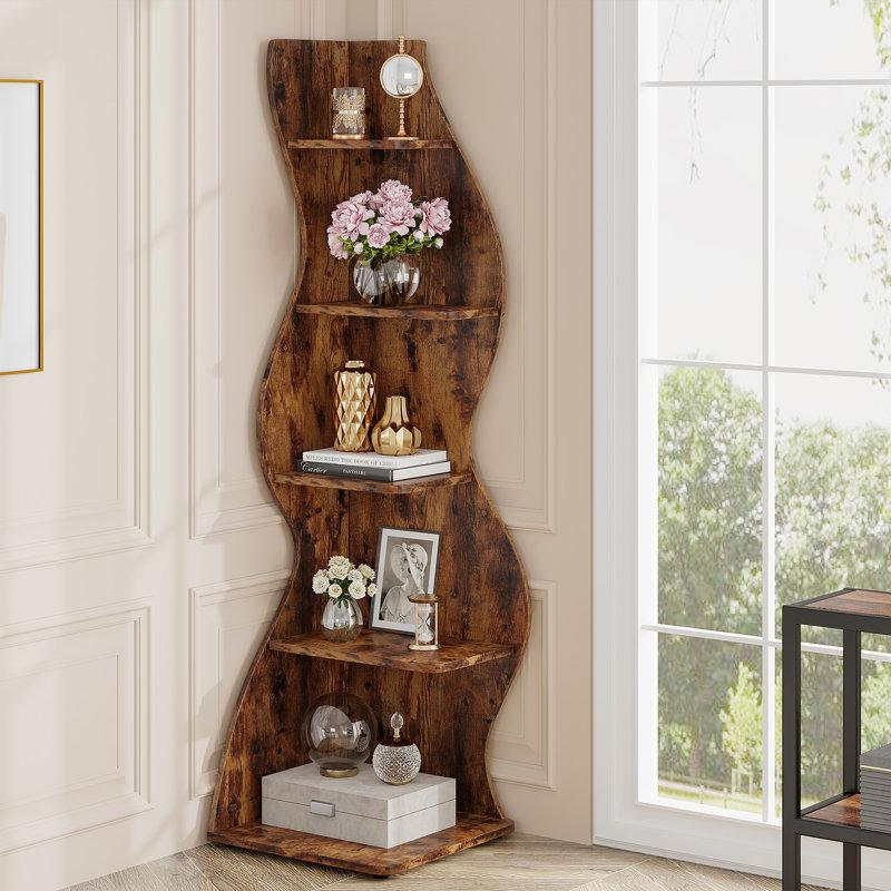 Wayfair Arhab Corner Bookcase