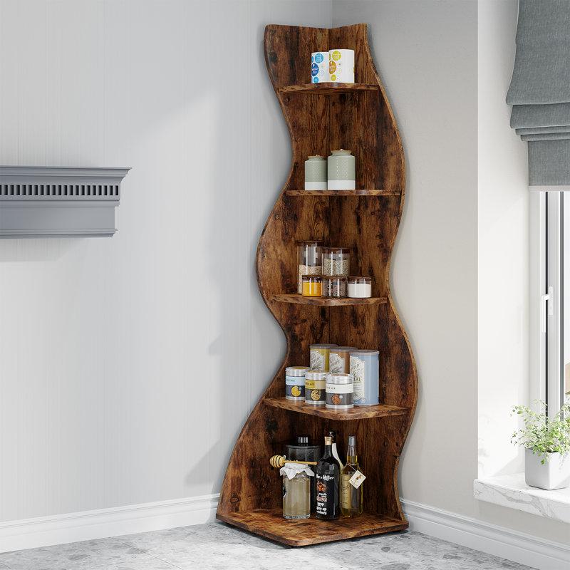 Wayfair Arhab Corner Bookcase