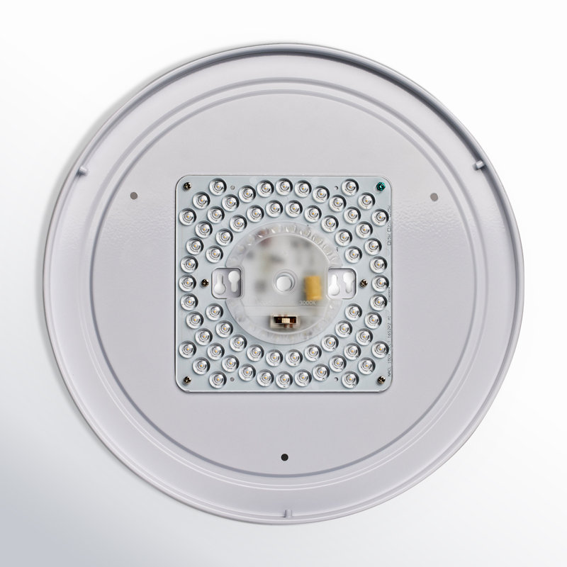 Wayfair Armande Linen LED Flush Mount