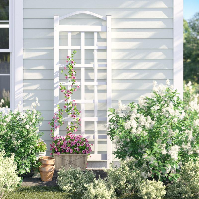Wayfair Arrya 76'' H x 28'' W Vinyl Trellis