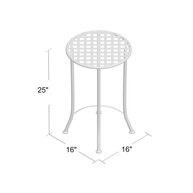 Wayfair Arvind Metal Side Table