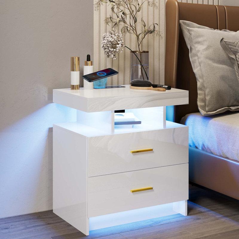 Wayfair Ashten 2 - Drawer Nightstand