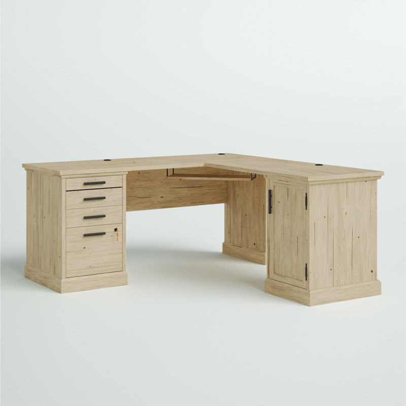 Wayfair Aspen Post L-Shaped Executive Desk