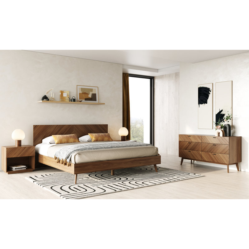 Wayfair Aukai 4 Piece Bedroom Set