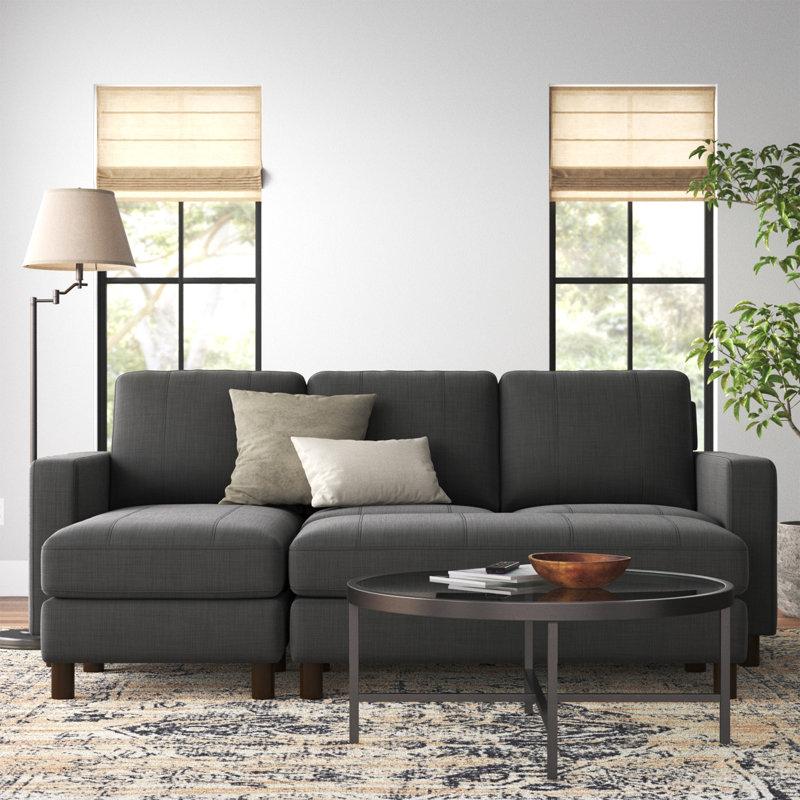 Wayfair Barlett 2 - Piece Upholstered Sectional