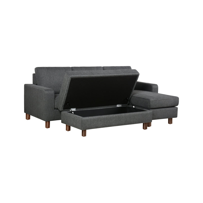 Wayfair Barlett 2 - Piece Upholstered Sectional