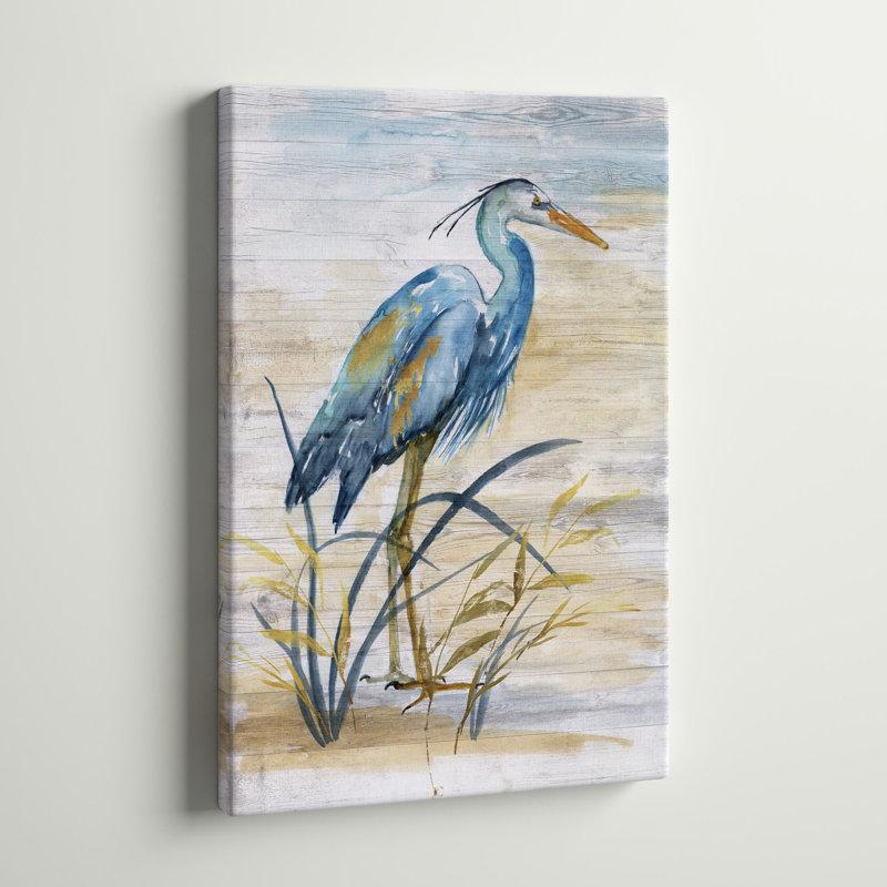 Wayfair Bathilde " Blue Heron I "