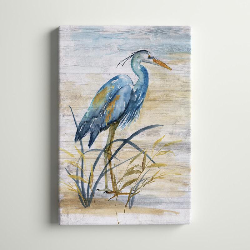 Wayfair Bathilde " Blue Heron I "