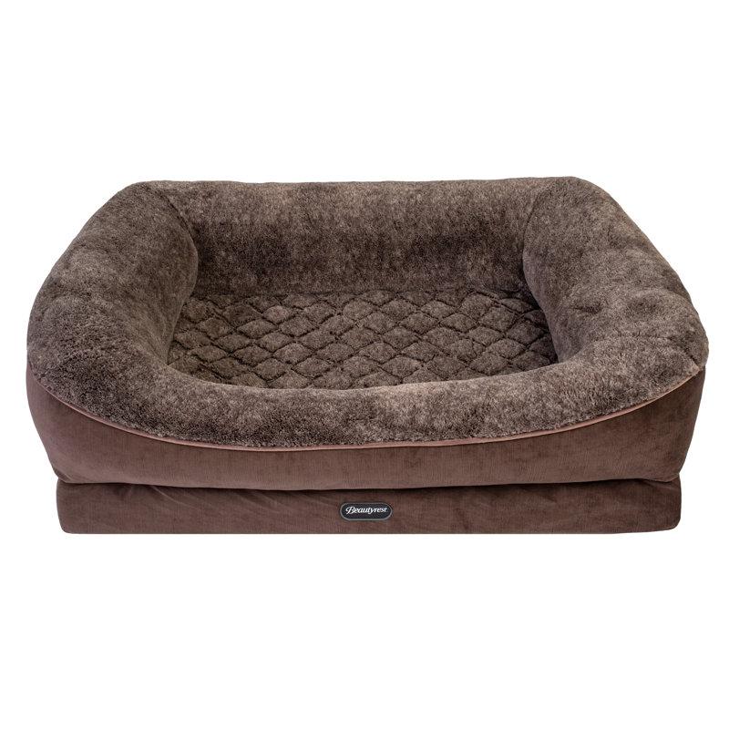 Wayfair Beautyrest Ultra Plush Cuddler Pet Bed