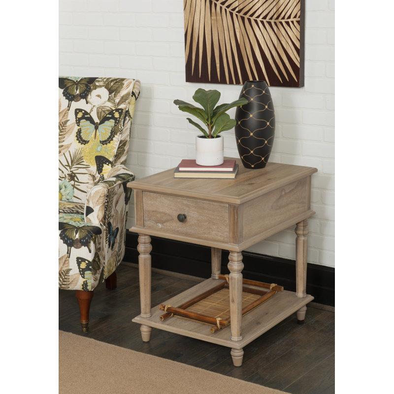 Wayfair Birkley End Table with Storage
