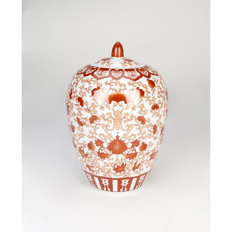Wayfair Bloomer 11" Porcelain Ginger Jar