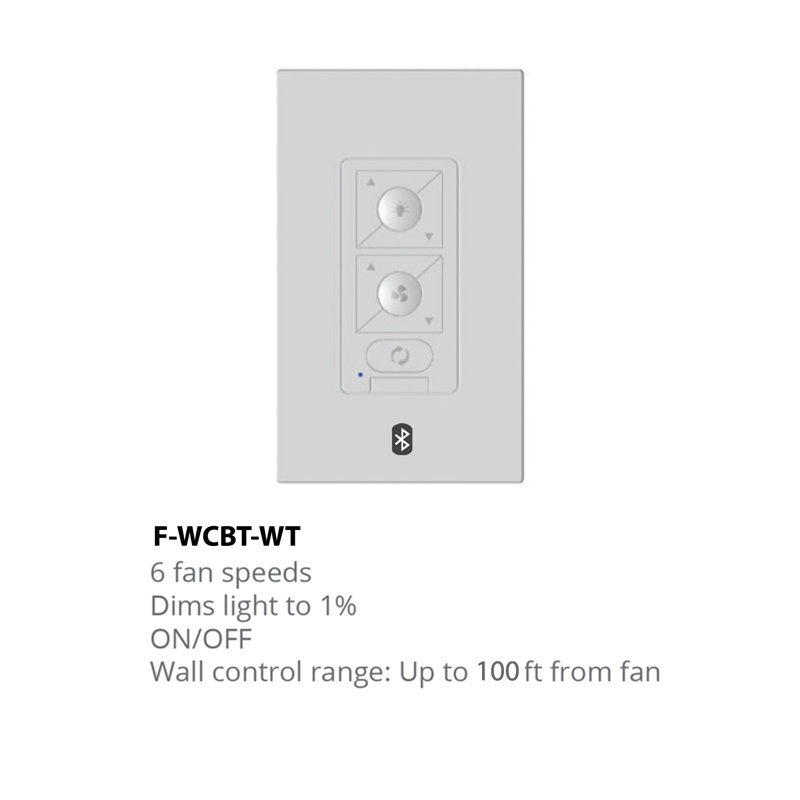 Wayfair Bluetooth Ceiling Fan Wall Control