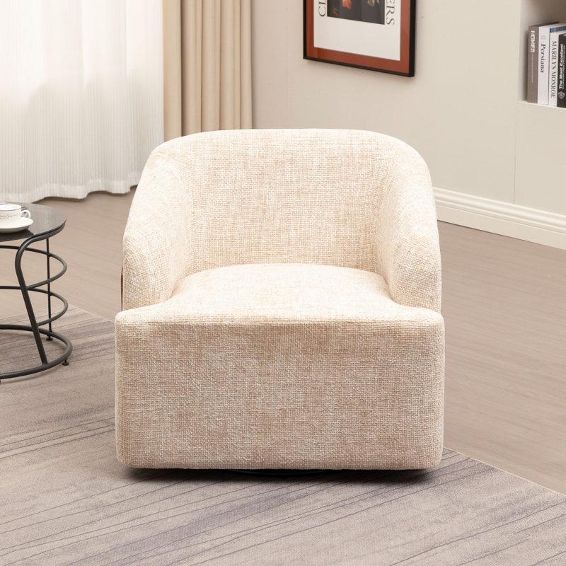Wayfair Broderic Swivel Barrel Chair