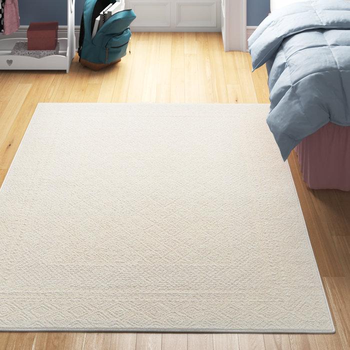 Wayfair Calvo Ivory/Off-White Area Rug