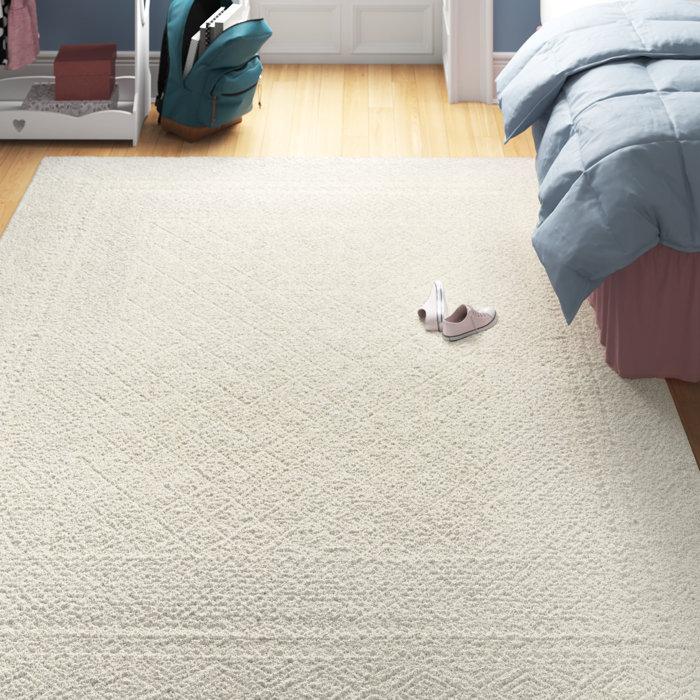 Wayfair Calvo Ivory/Off-White Area Rug