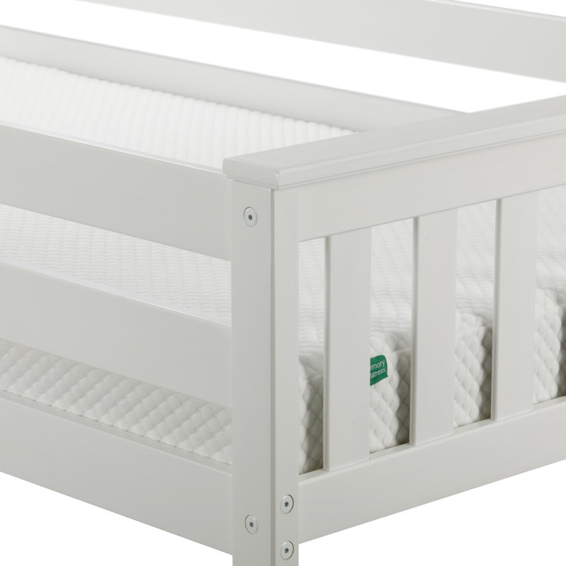 Wayfair Camille Twin Loft Loft Bed With Shelves