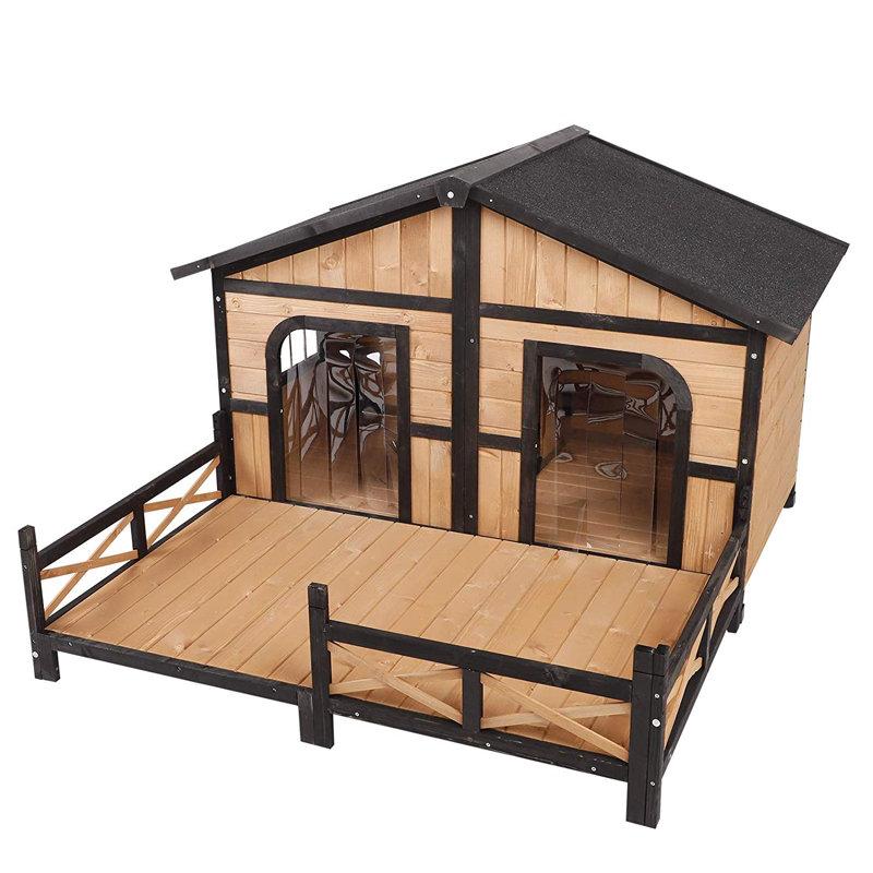 Wayfair Campa Wood Dog House