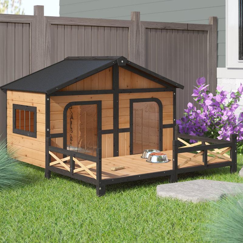 Wayfair Campa Wood Dog House