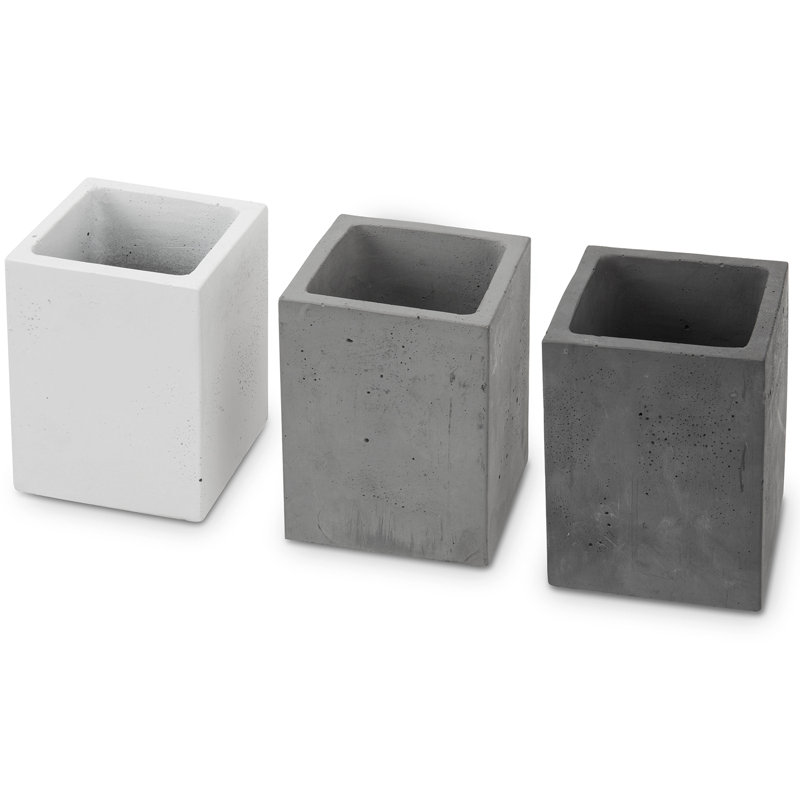 Wayfair Cement Pen Holder (Set Of 3)