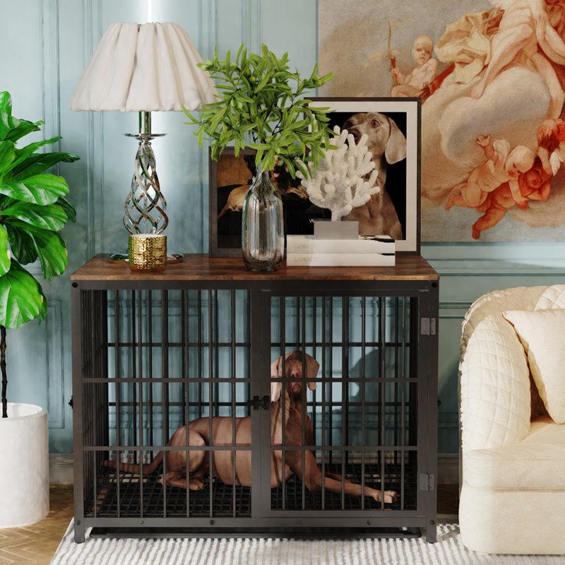 Wayfair Chamiya Furniture Style Pet Crate