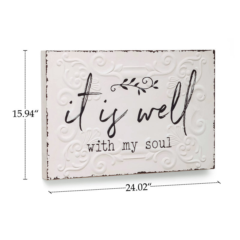 Wayfair Chic Handmade Wall Decor On Metal