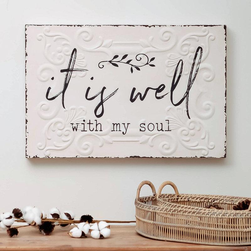 Wayfair Chic Handmade Wall Decor On Metal