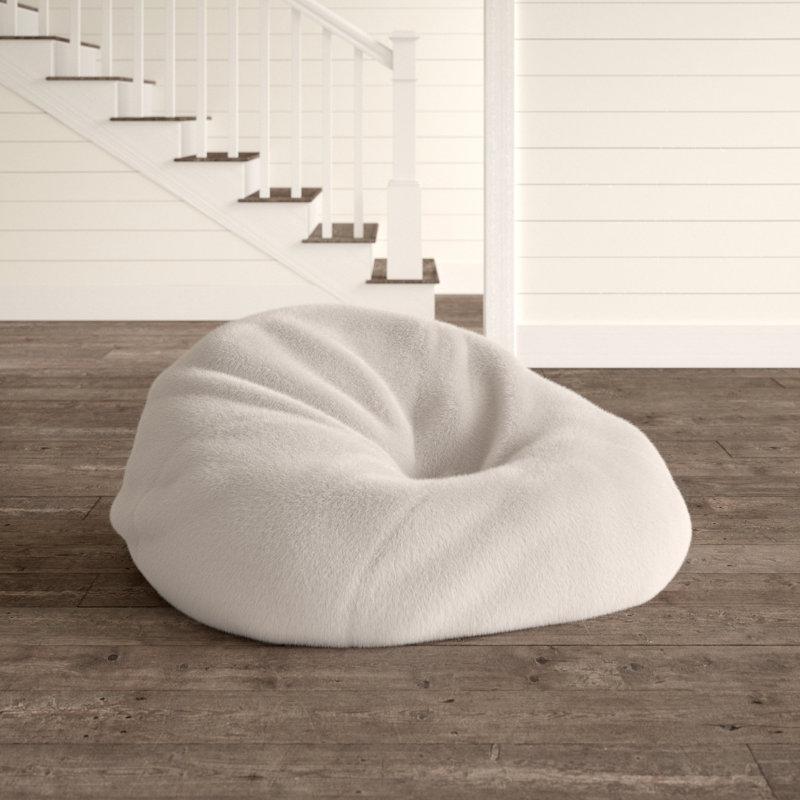 Wayfair Classic Refillable Cotton Bean Bag Chair